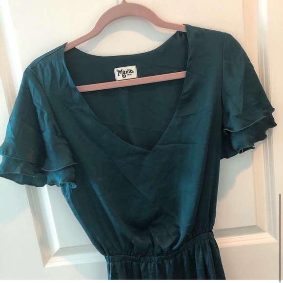 Show me Your Mumu Michelle Flutter Maxi Dress - Picture 6 of 14